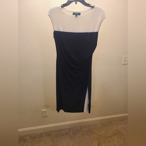 Ralph Lauren size 6 white and black dress